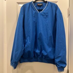 Classic Blue Wilson windbreaker jacket